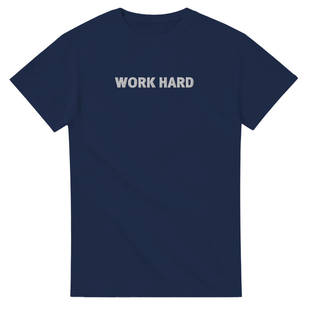Tee-shirt manche courte Fit Brodé Marine