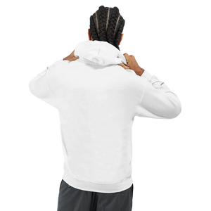 Sweat à capuche Brodé Blanc