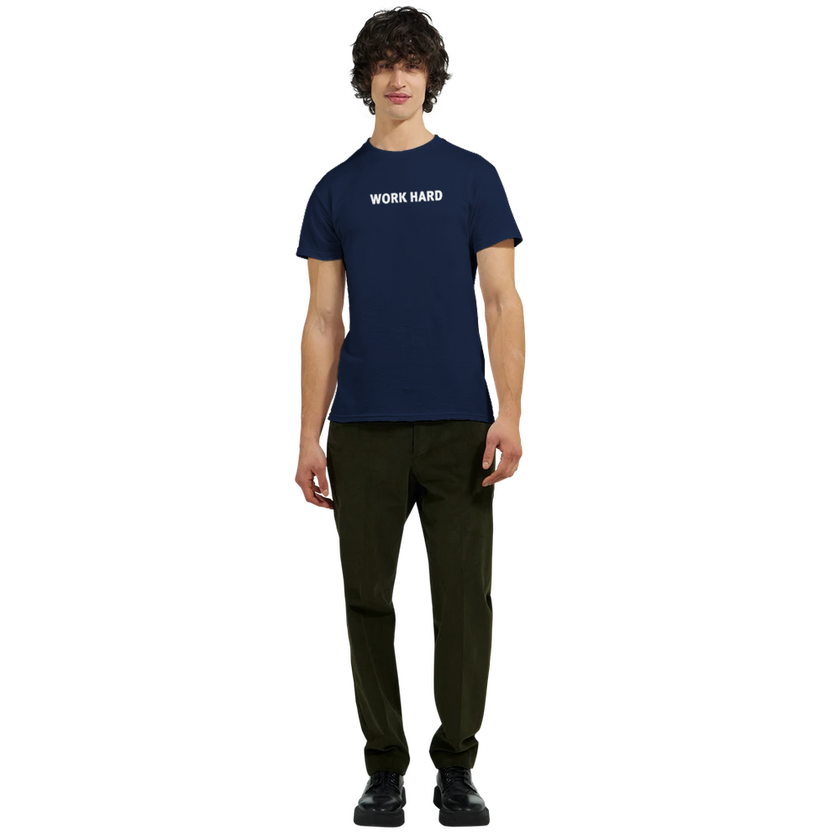 Tee-shirt manche courte Fit Imprimé Marine
