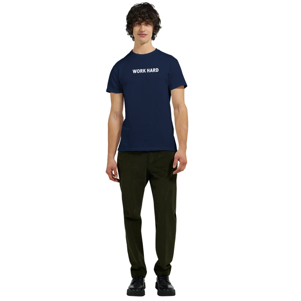 Tee-shirt manche courte Fit Imprimé Marine