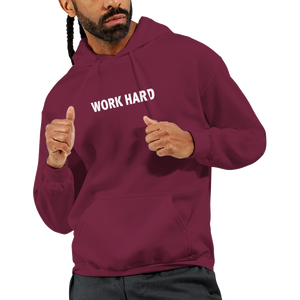 Sweat à capuche Imprimé Bordeaux