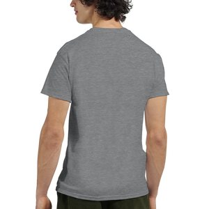 Tee-shirt manche courte Fit Brodé Gris