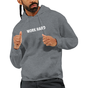 Sweat à capuche Imprimé Gris