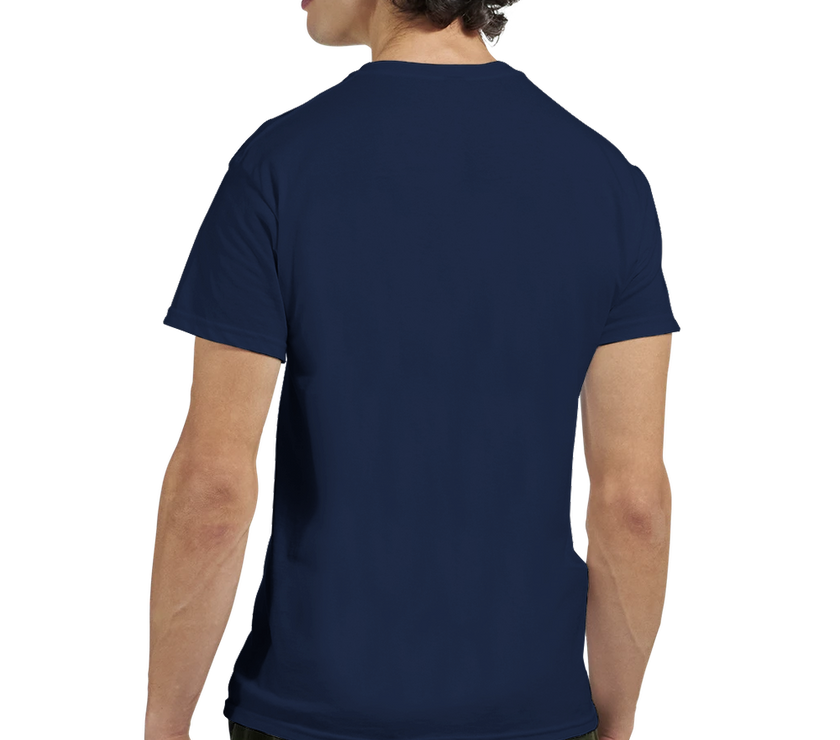 Tee-shirt manche courte Fit Imprimé Marine