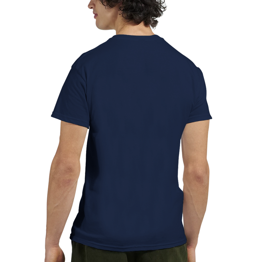 Tee-shirt manche courte Fit Imprimé Marine