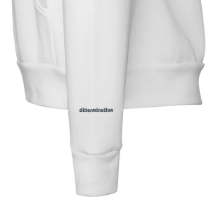 Sweat à capuche Brodé Blanc