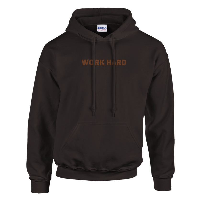 Sweat à capuche Imprimé Chocolat Noir