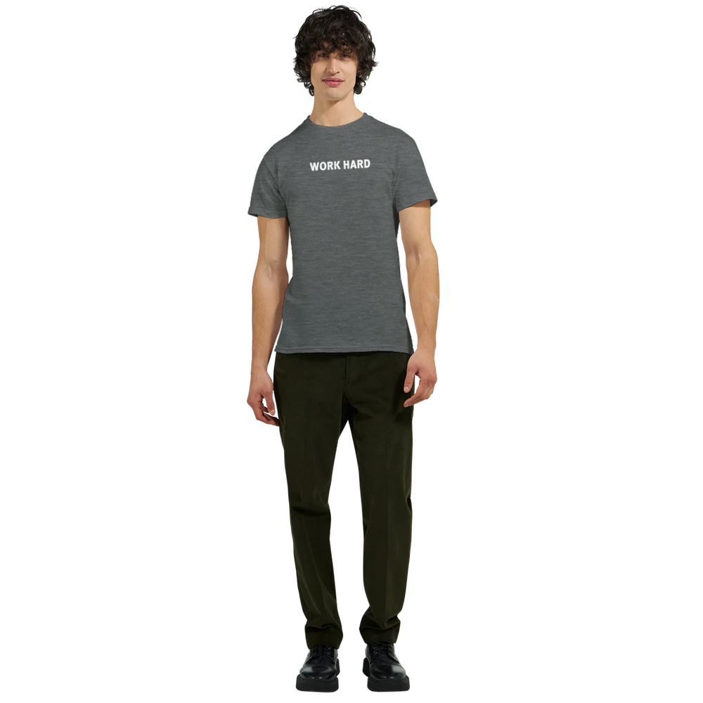 Tee-shirt manche courte Fit Imprimé Gris