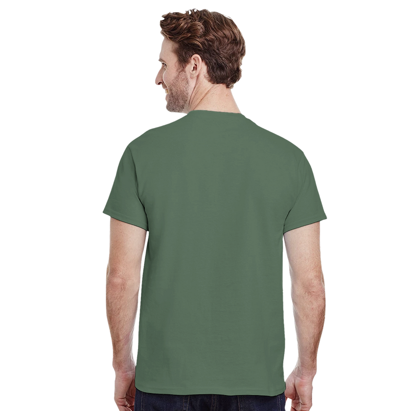 Tee-shirt manche courte Fit Imprimé Kaki