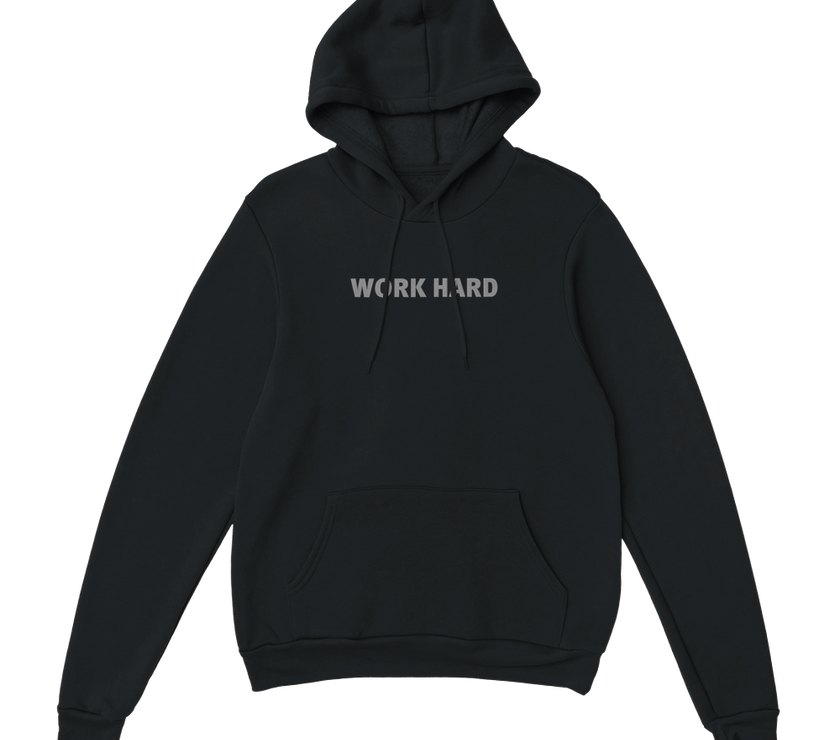 Sweat à capuche Imprimé Noir