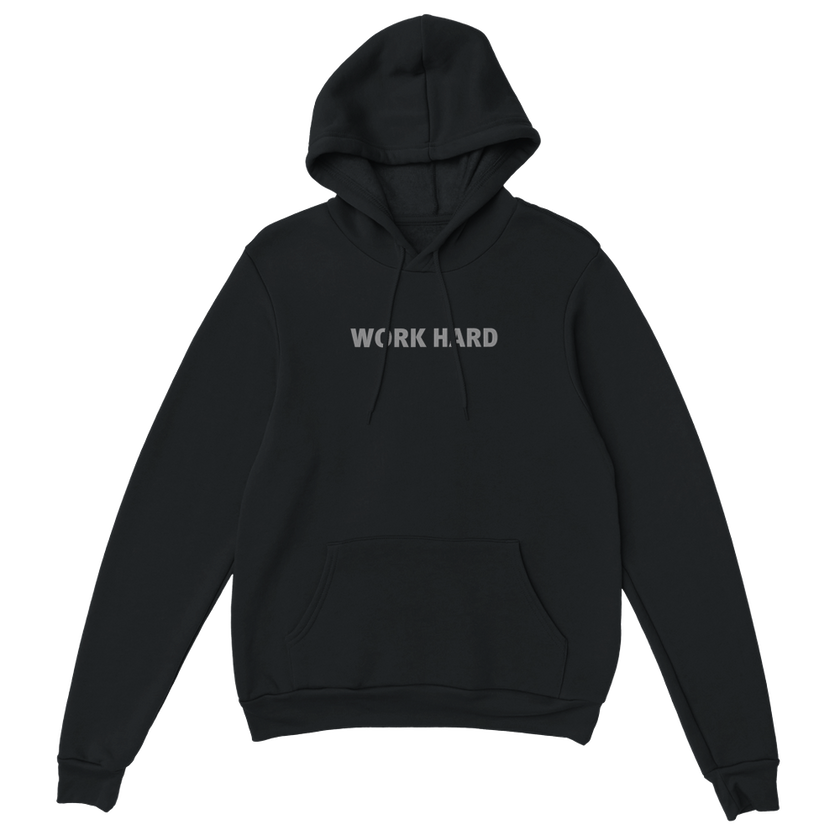Sweat à capuche Imprimé Noir