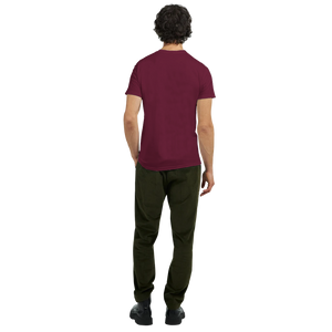 Tee-shirt manche courte Fit Imprimé Bordeaux