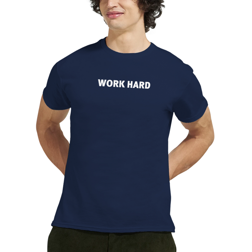 Tee-shirt manche courte Fit Imprimé Marine