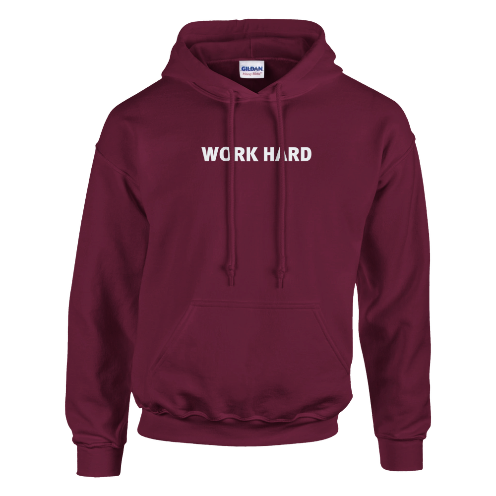 Sweat à capuche Imprimé Bordeaux