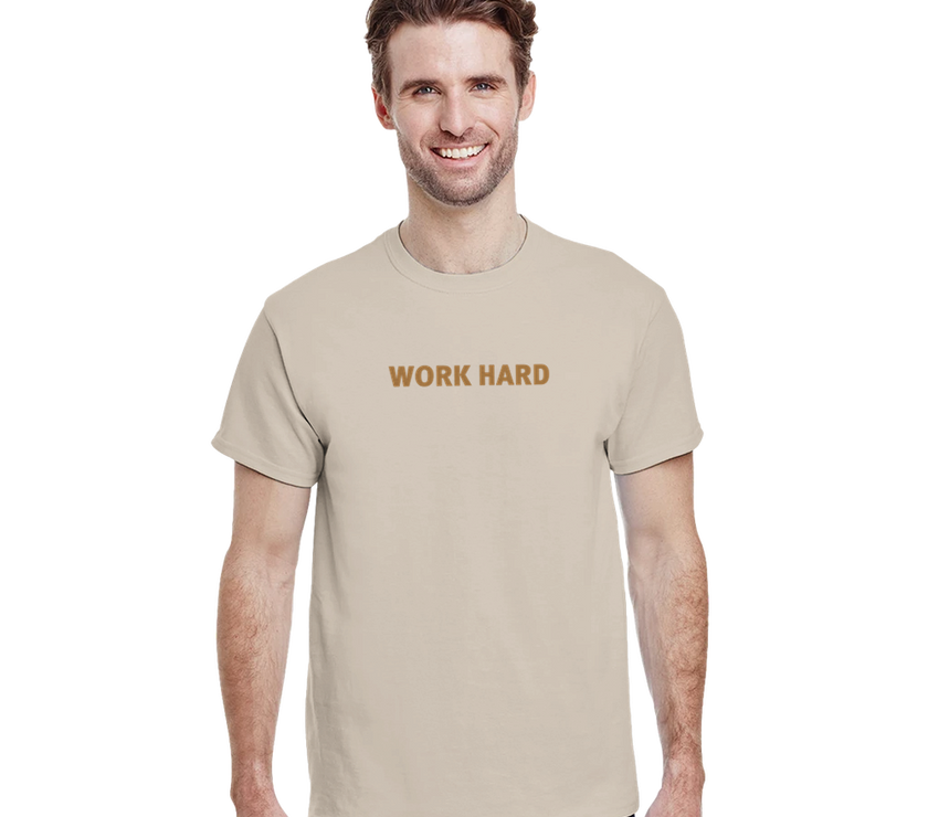 Tee-shirt manche courte Fit Imprimé Sable