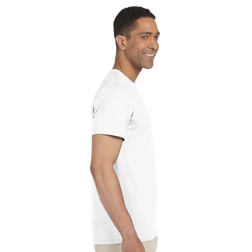 Tee-shirt manche courte Fit Imprimé Blanc