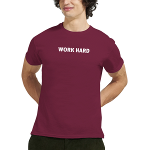 Tee-shirt manche courte Fit Imprimé Bordeaux