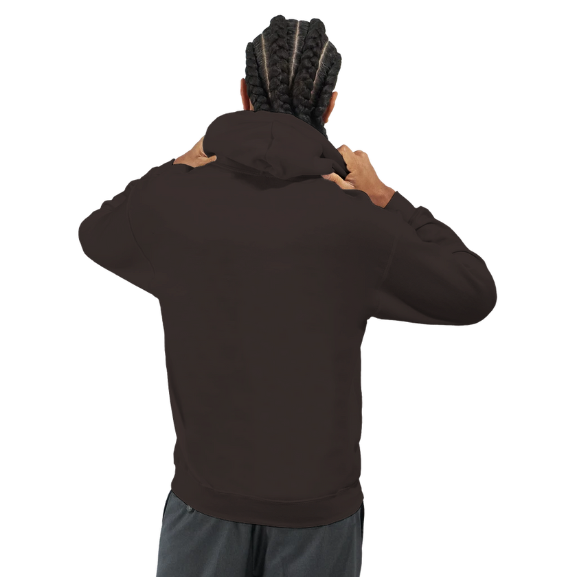 Sweat à capuche Imprimé Chocolat Noir