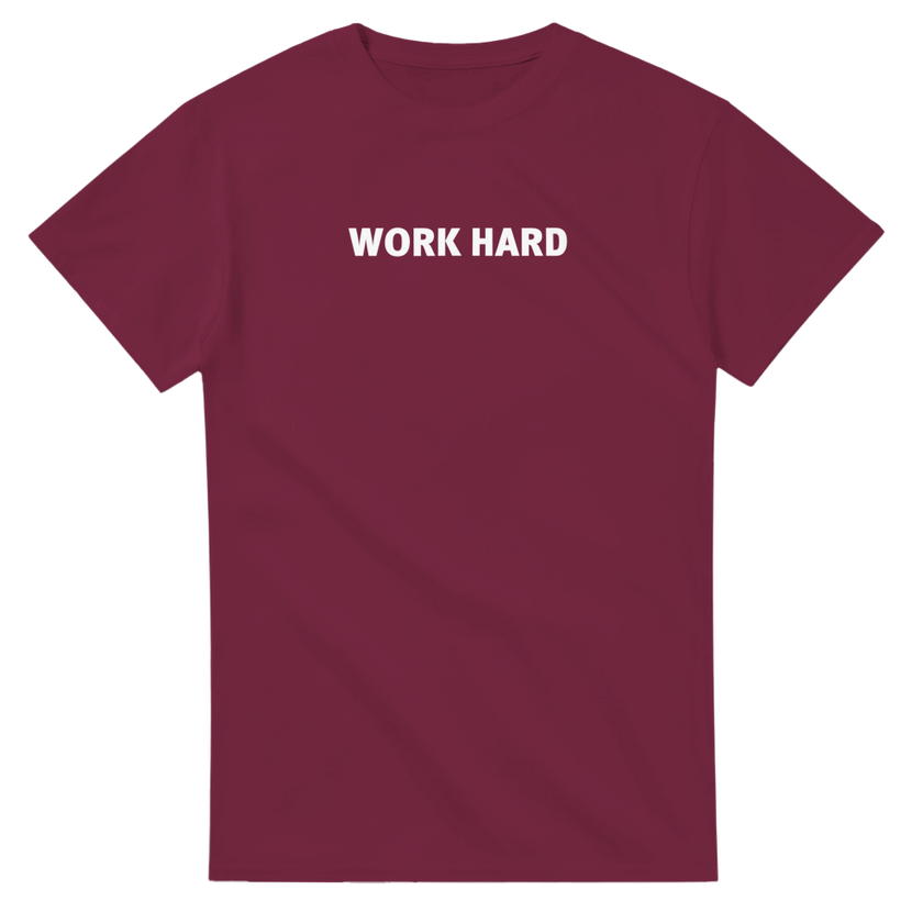 Tee-shirt manche courte Fit Imprimé Bordeaux