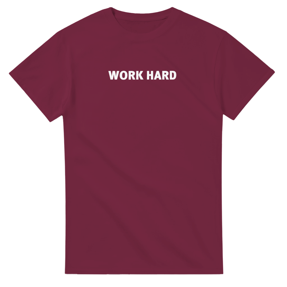 Tee-shirt manche courte Fit Imprimé Bordeaux