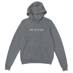 Sweat à capuche Brodé Gris