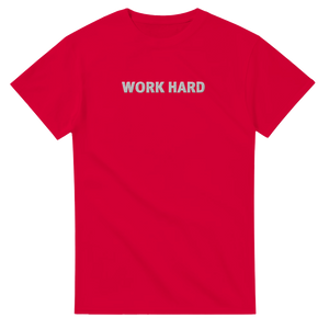 Tee-shirt manche courte Fit Brodé Rouge