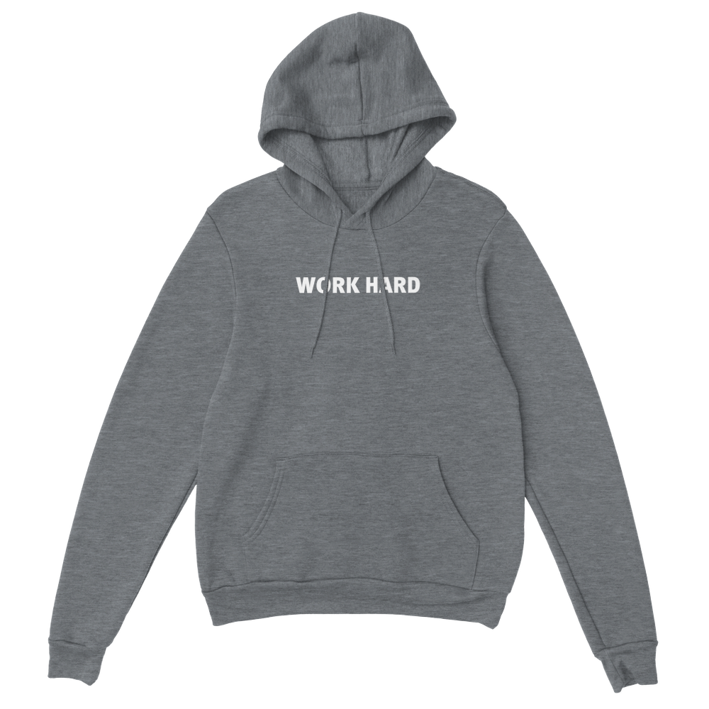Sweat à capuche Imprimé Gris
