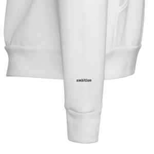 Sweat à capuche Brodé Blanc