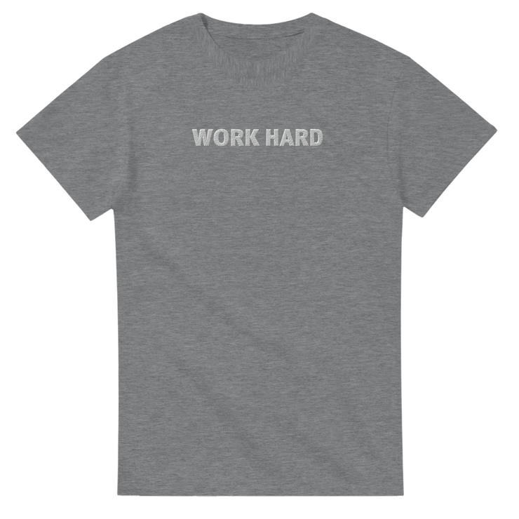 Tee-shirt manche courte Fit Brodé Gris