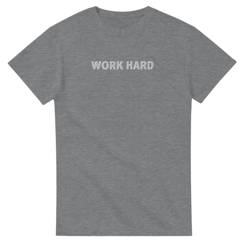 Tee-shirt manche courte Fit Brodé Gris