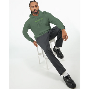 Sweat à capuche Imprimé Kaki