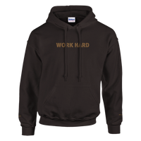 Sweat à capuche Brodé Chocolat Noir