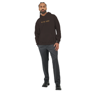 Sweat à capuche Brodé Chocolat Noir