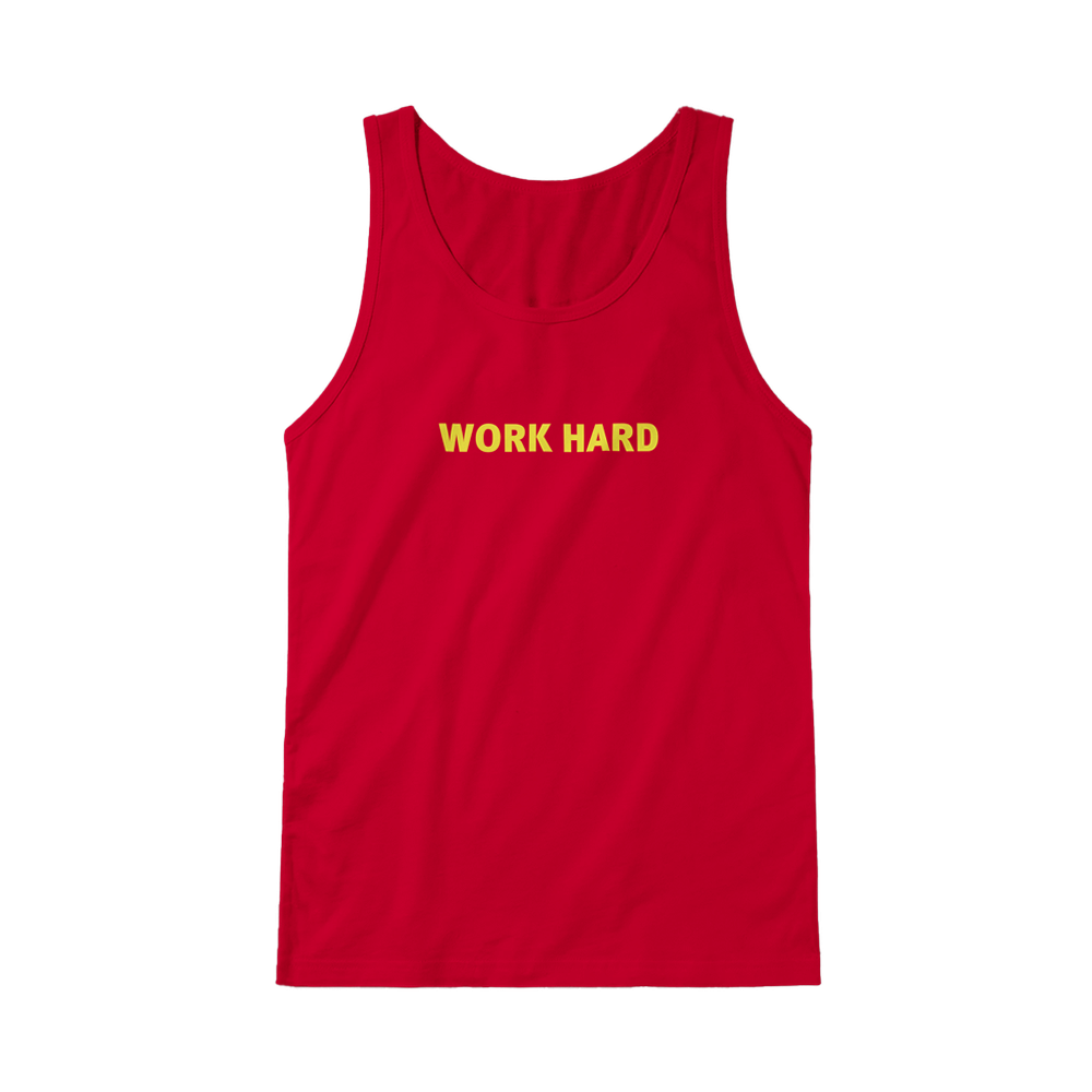 Débardeur Fit Imprimé Rouge