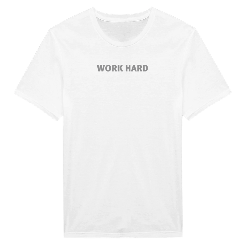 Tee-shirt manche courte Fit Imprimé Blanc