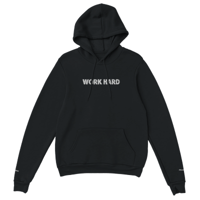 Sweat à capuche Brodé Noir