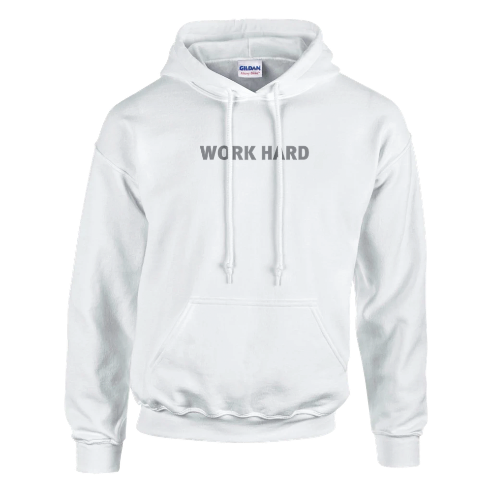 Sweat à capuche Imprimé Blanc