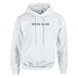 Sweat à capuche Imprimé Blanc