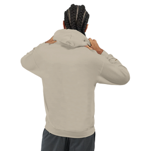 Sweat à capuche Brodé Beige