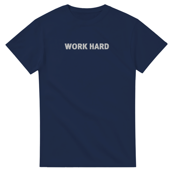 Tee-shirt manche courte Fit Brodé Marine