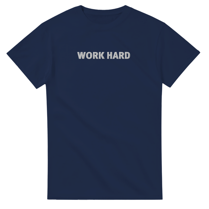 Tee-shirt manche courte Fit Brodé Marine