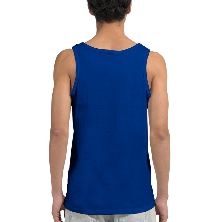 Débardeur Fit Imprimé Bleu roi