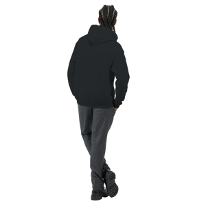 Sweat à capuche Imprimé Noir