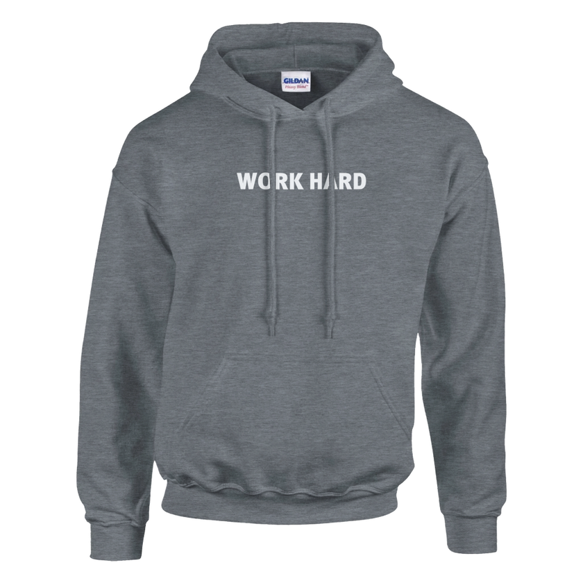 Sweat à capuche Imprimé Gris