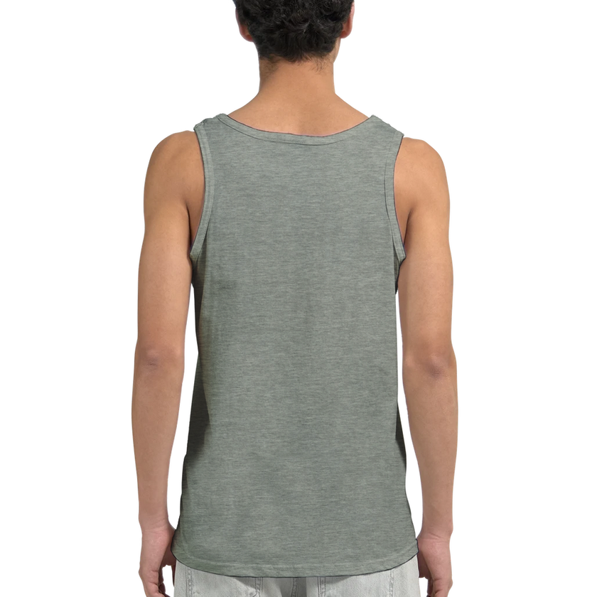 Débardeur Fit Imprimé Gris
