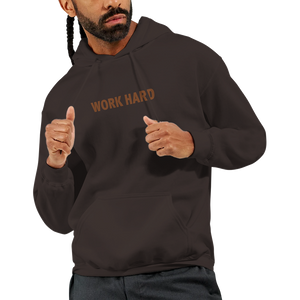 Sweat à capuche Imprimé Chocolat Noir