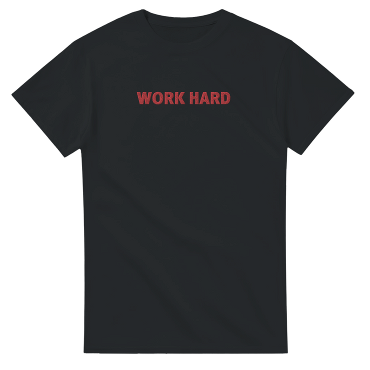Tee-shirt manche courte Fit Brodé Noir