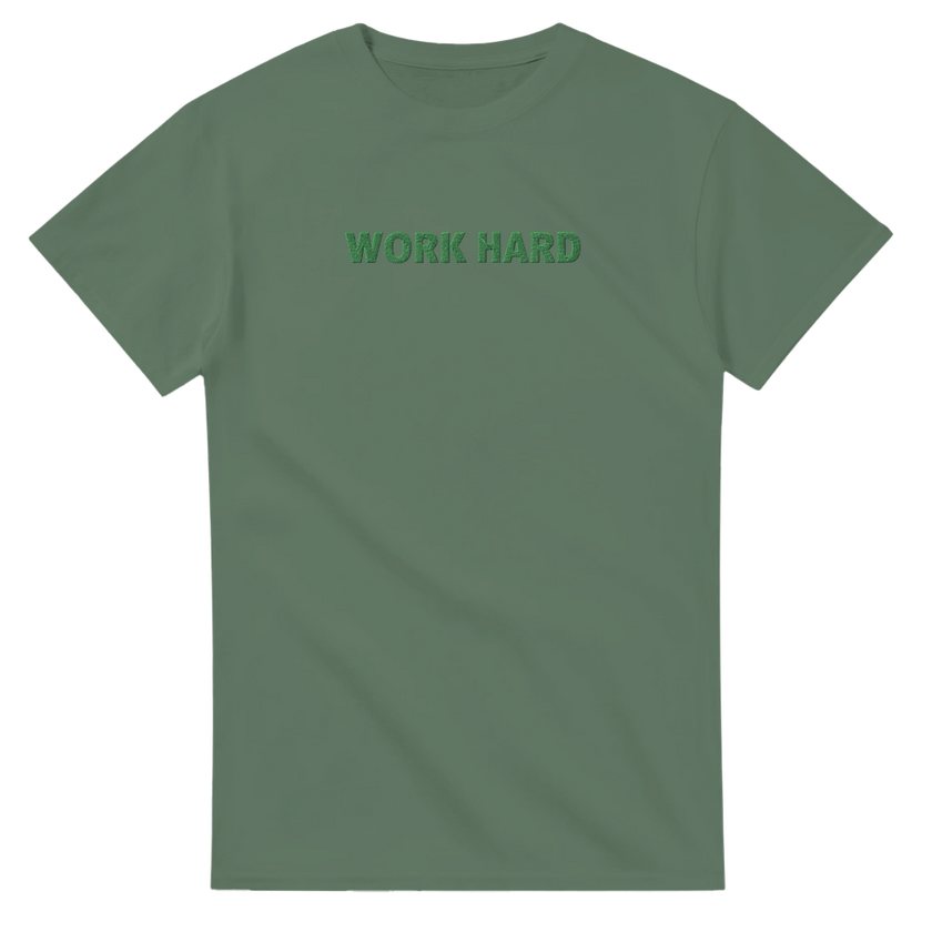 Tee-shirt manche courte Fit Brodé Kaki