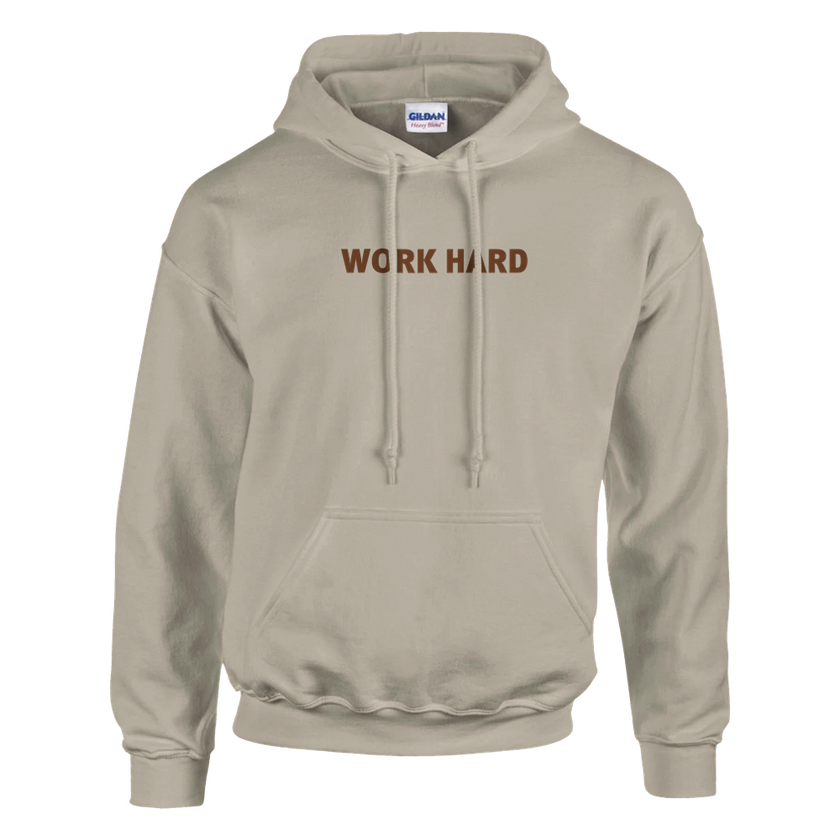 Sweat à capuche Imprimé Beige