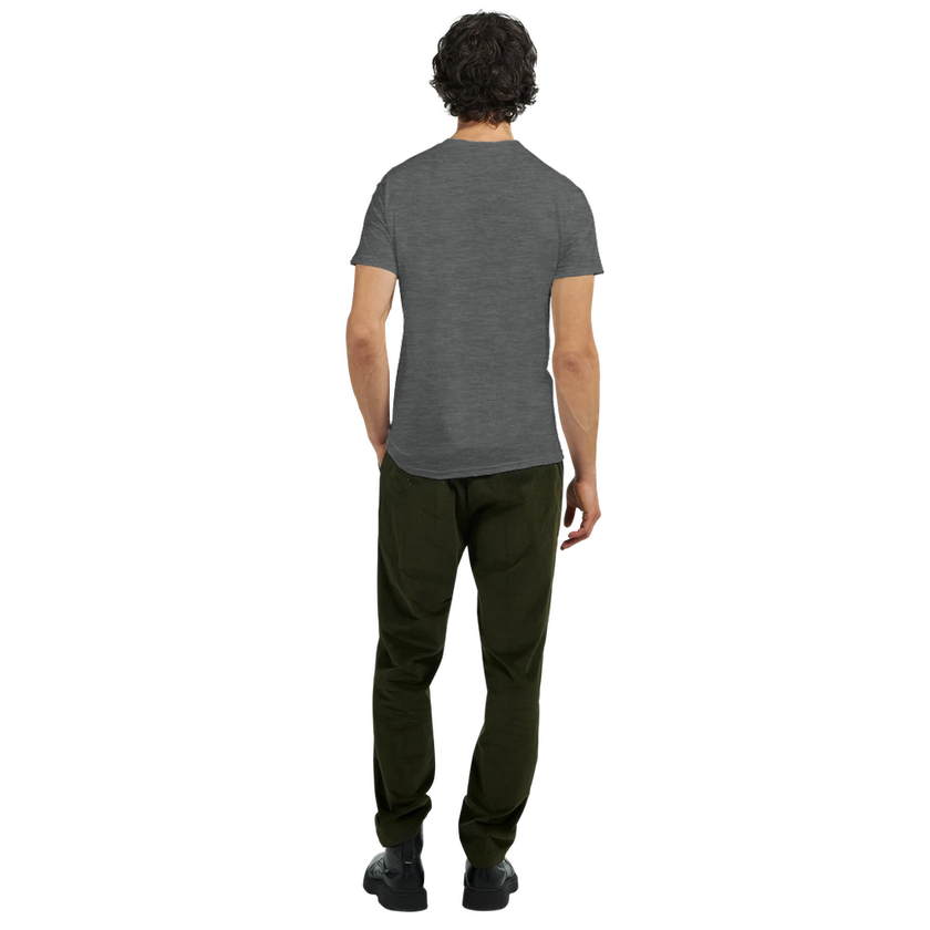 Tee-shirt manche courte Fit Imprimé Gris